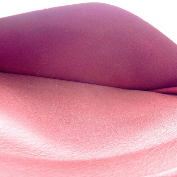 Cartier length wallet cabochon Bordeaux leather Auth used T18091 - Picture 5 of 8